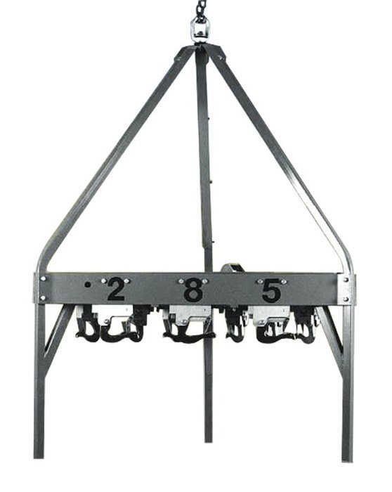 9 Hook Carrousel -  Includes Carrousel Frame and Selective Dial Control for Release of 9 Loads
