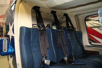 Bell 206 Series, OH-58, Crew and Passenger Shoulder Harness Components