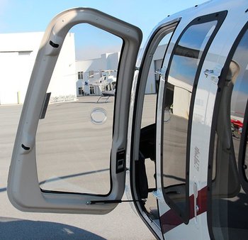Bell 407, High Visibility Crew Door Panel