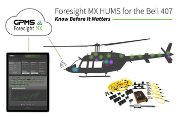 Bell 407 Foresight MX HUMS