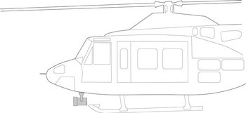 Bell 212, 412, 412EP, Quick Mount Kit - Nightsun SX-16